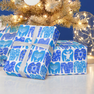 GLAD HELG Funny Ugly Hannukah Sweaters Presentpapper