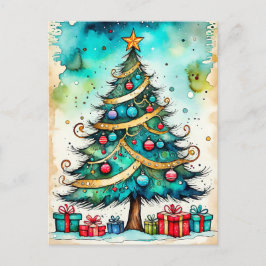 Glad helg - God jul, alla Vykort