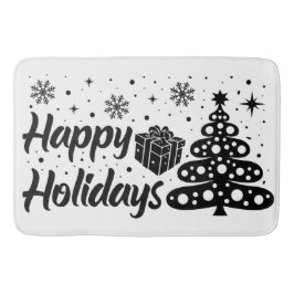 Glad helg God jul Ugly X mas Helgdag Badrumsmatta