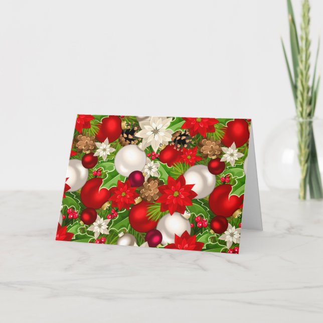 Glad helg-gratulationskort (tomt) tack kort (Framsida)