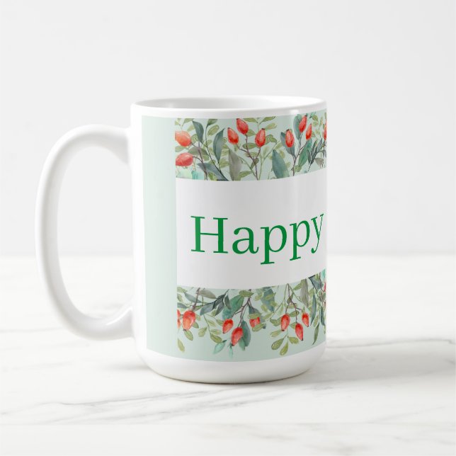 Glad helg! Grönt Kaffemugg (Vänster)