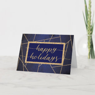 glad helg Guld Glitter Blue Corporate