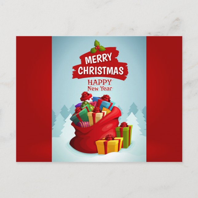 Glad helg Hälsning Vykort (Framsida)