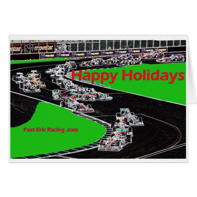 Glad helg! hälsningskort (Framsidan Horizontal)