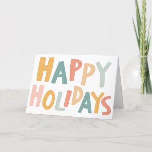 GLAD HELG Handmade Anpassningsbar-julkort