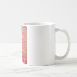 Glad helg Heart Red and Guld Collection Kaffemugg