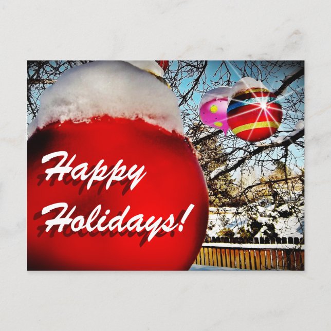 Glad helg! helg vykort (Framsida)