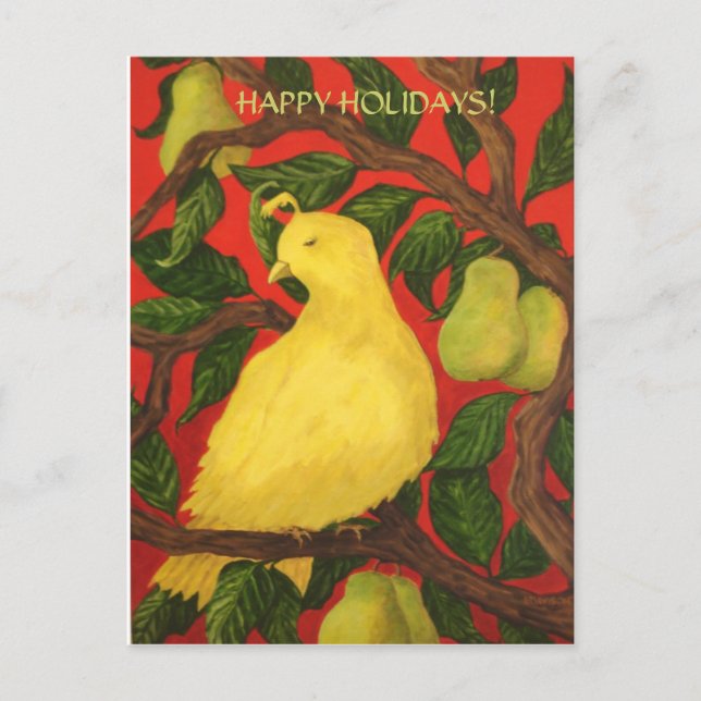 Glad helg! helg vykort (Framsida)