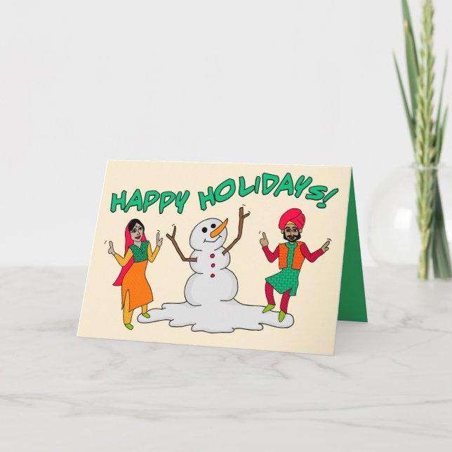 Glad helg! helgkort (Framsida)