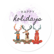 Glad helg. Hjort i yogaform