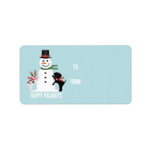 GLAD HELG HUNDAR BYGGNAD A SNÖGUBBE