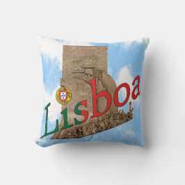 Glad helg i Lissabon Portugal Kudde