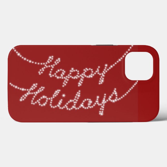 Glad helg i String Ljus iphone case (Baksida (horisontell))