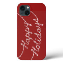 Glad helg i String Ljus iphone case