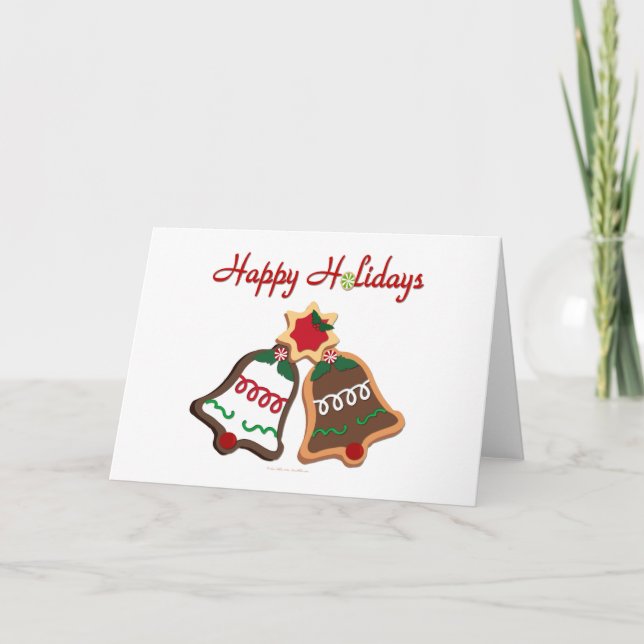 Glad helg jul Cookie Klockor (Framsida)
