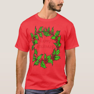 Glad helg jul Holly Wandan T Shirt