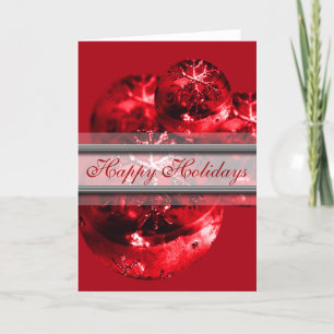Glad helg jul Julafton Red Ornament Finare