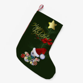 Glad helg-jul liten julstrumpa