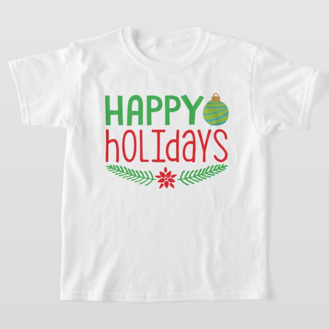 Glad helg-jul t shirt (Laydown)