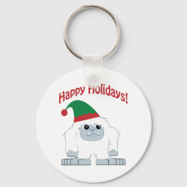 Glad helg! Jul Yeti Nyckelring