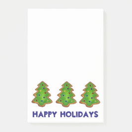 Glad helg Julafton Cookie Baking Post-it Block