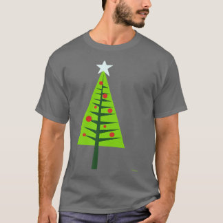 Glad helg Julafton Träd T Shirt
