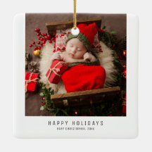 Glad helg julfamiljen Baby Bilder