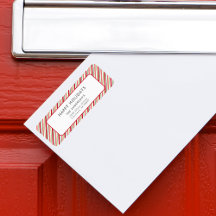 Glad helg julfärgad Rand Mönster