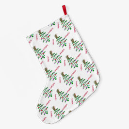 Glad helg Julgran Stor Julstrumpa