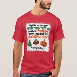 Glad helg, Julgran, Turkiet, Jack O Lan T Shirt
