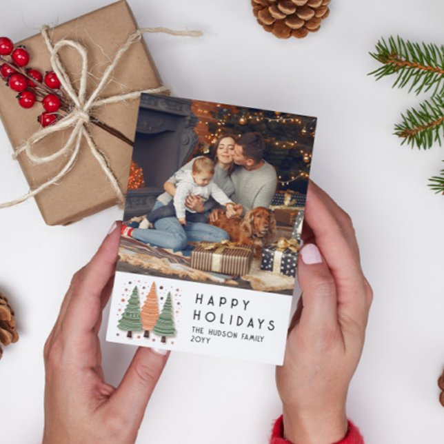 Glad helg Julgranar Simple Photo (Skapare uppladdad)