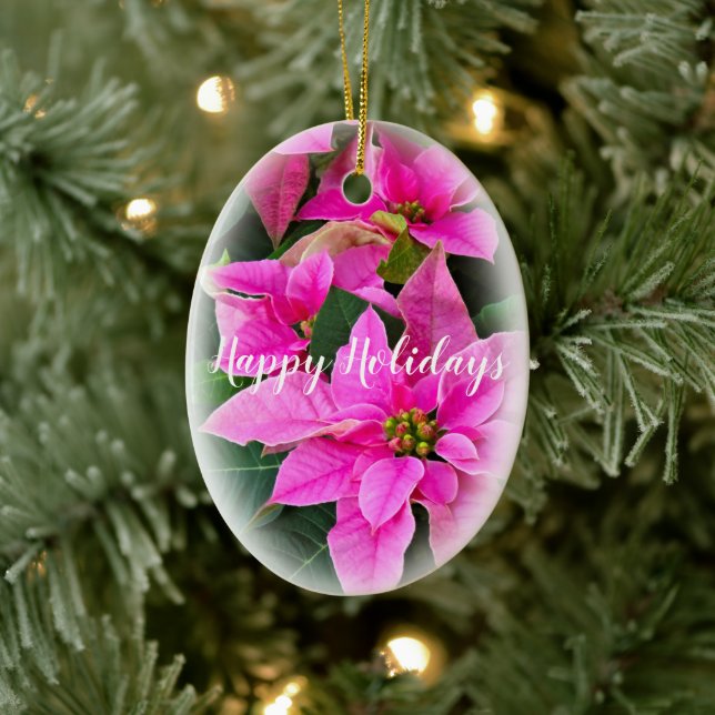 Glad helg julgransprydnad keramik (Träd)