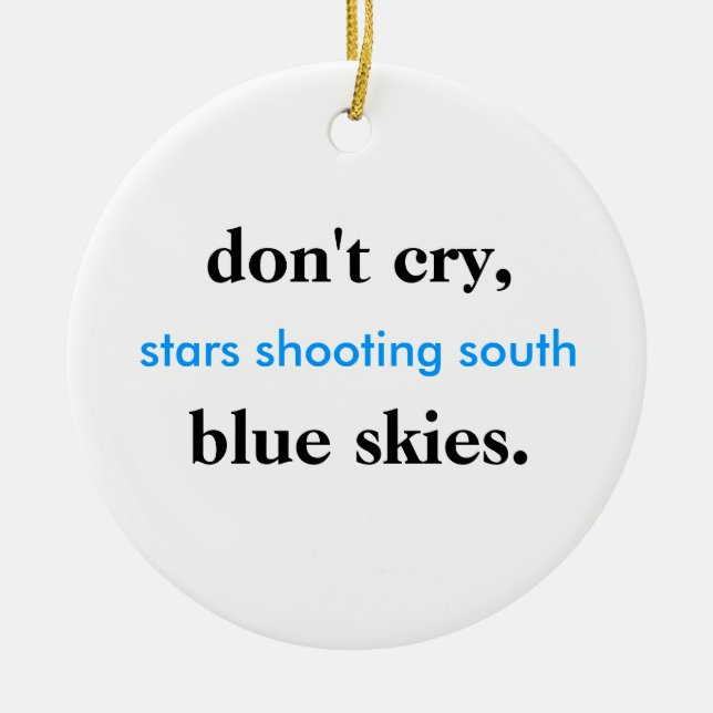 glad helg julgransprydnad keramik (Framsidan)