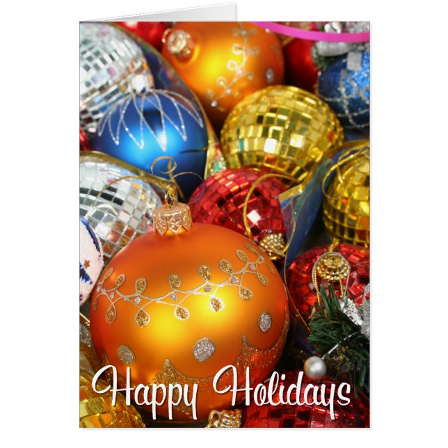 Glad helg julhälsningskort hälsningskort (Framsidan)