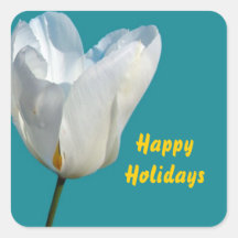 Glad helg julklistermärken.