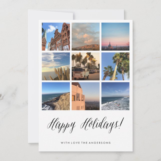 Glad helg julkort (Framsida)