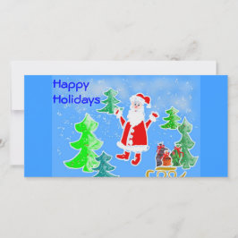 Glad helg julkort