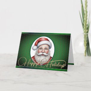 Glad helg julkort kort