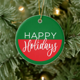 Glad helg - julprydnad julgransprydnad keramik