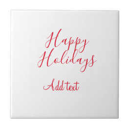 Glad helg Julröd kalligrafi enkel mi Kakelplatta