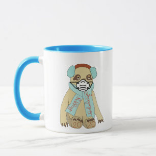 Glad helg Julslott i Mask Coffee Mugg