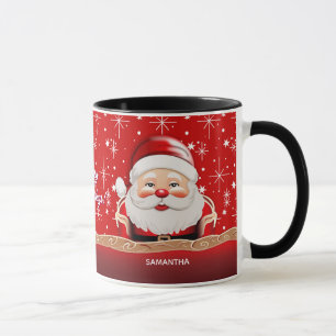 Glad helg jultomte Mugg