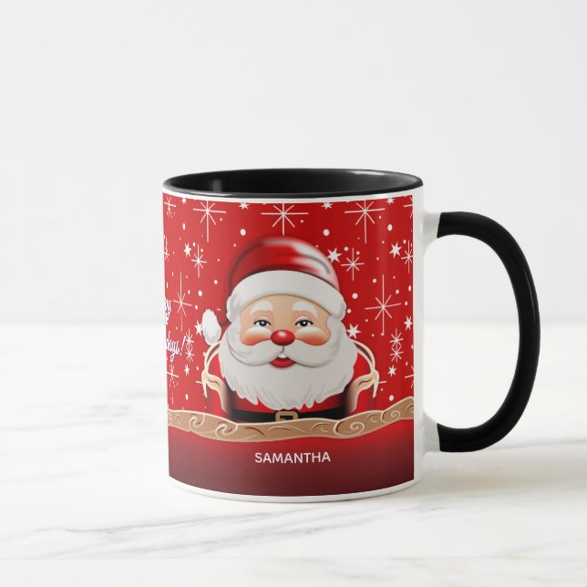 Glad helg jultomte Mugg (Höger)