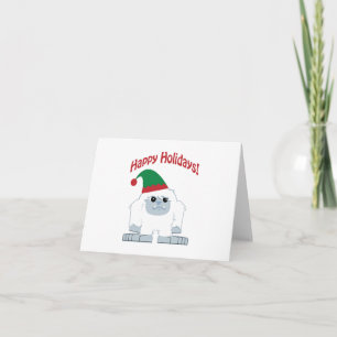 Glad helg! JulYeti Helgkort