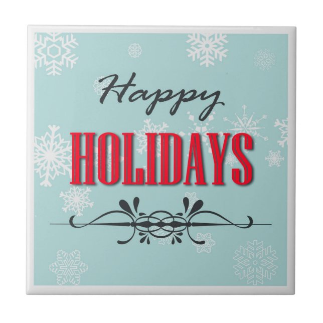 Glad helg kakelplatta (Framsidan)