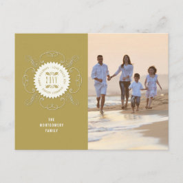 Glad helg Kärlek Peace Joy Ornate Seal Photo