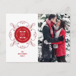 Glad helg Kärlek Peace Joy Ornate Seal Photo Ho