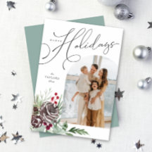 Glad helg-kort för elegant