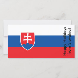 Glad helg-kort från Slovakien Julkort