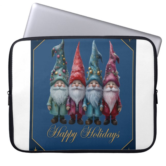 Glad helg laptop fodral (Framsidan)